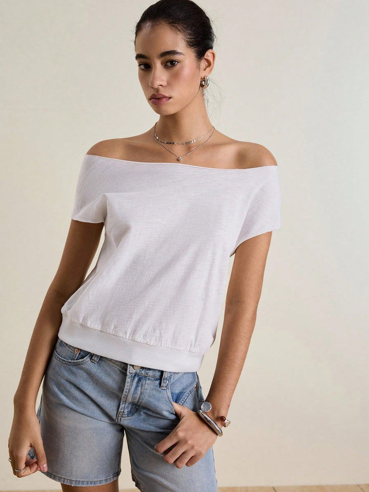 Top SHEIN, fehér