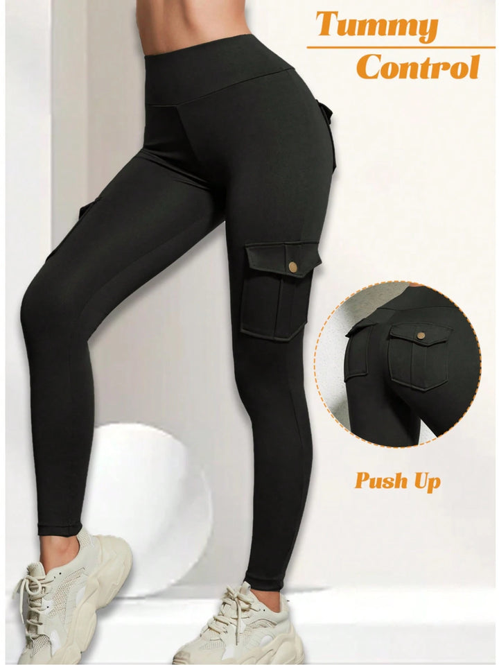 Leggings SHEIN, fekete
