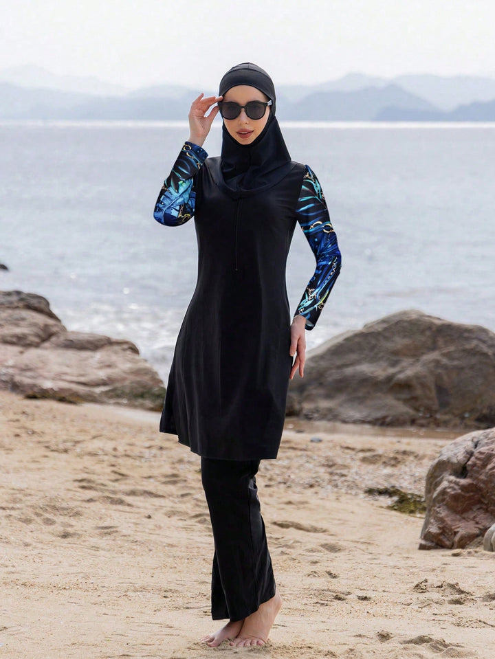 Costum de baie SHEIN, negru