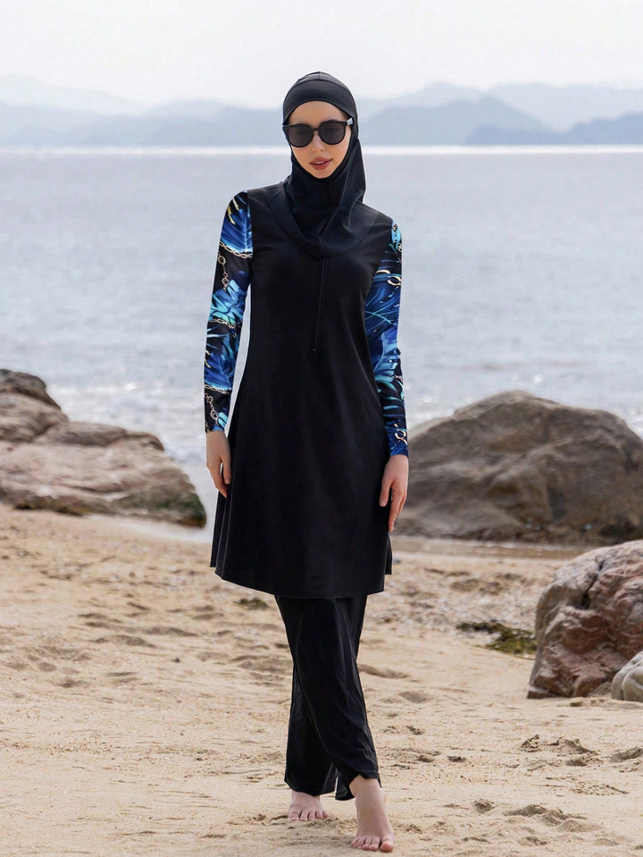 Costum de baie SHEIN, negru