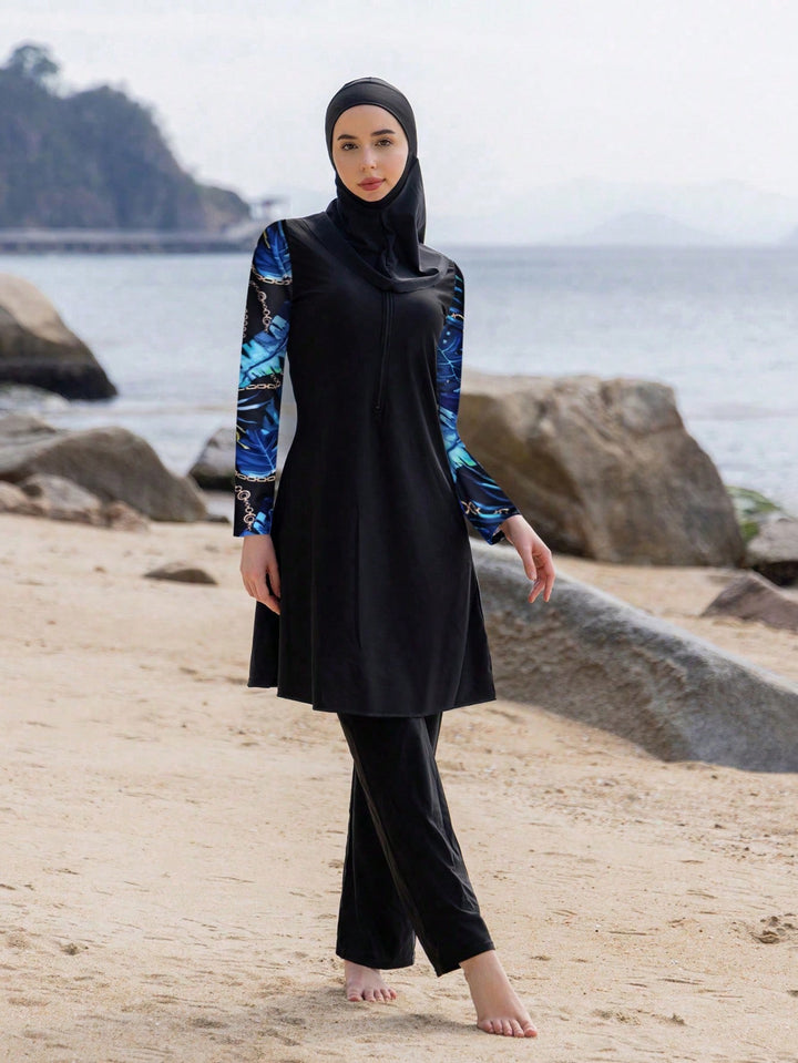 Costum de baie SHEIN, negru