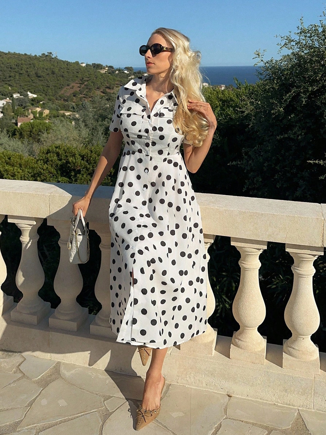 Rochie maxi SHEIN, mix culori