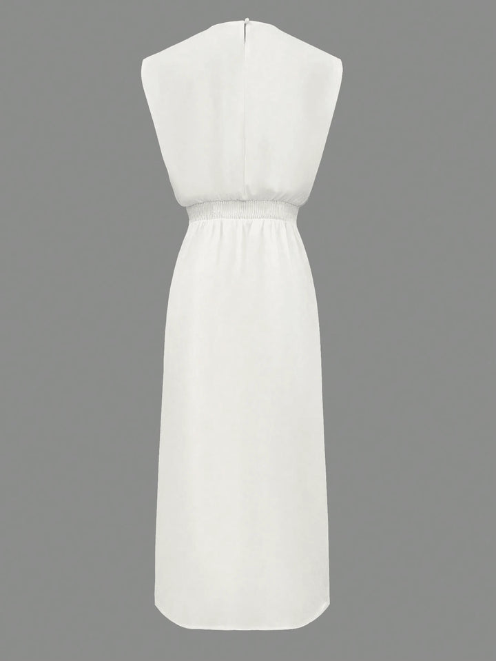 Rochie midi SHEIN, alb