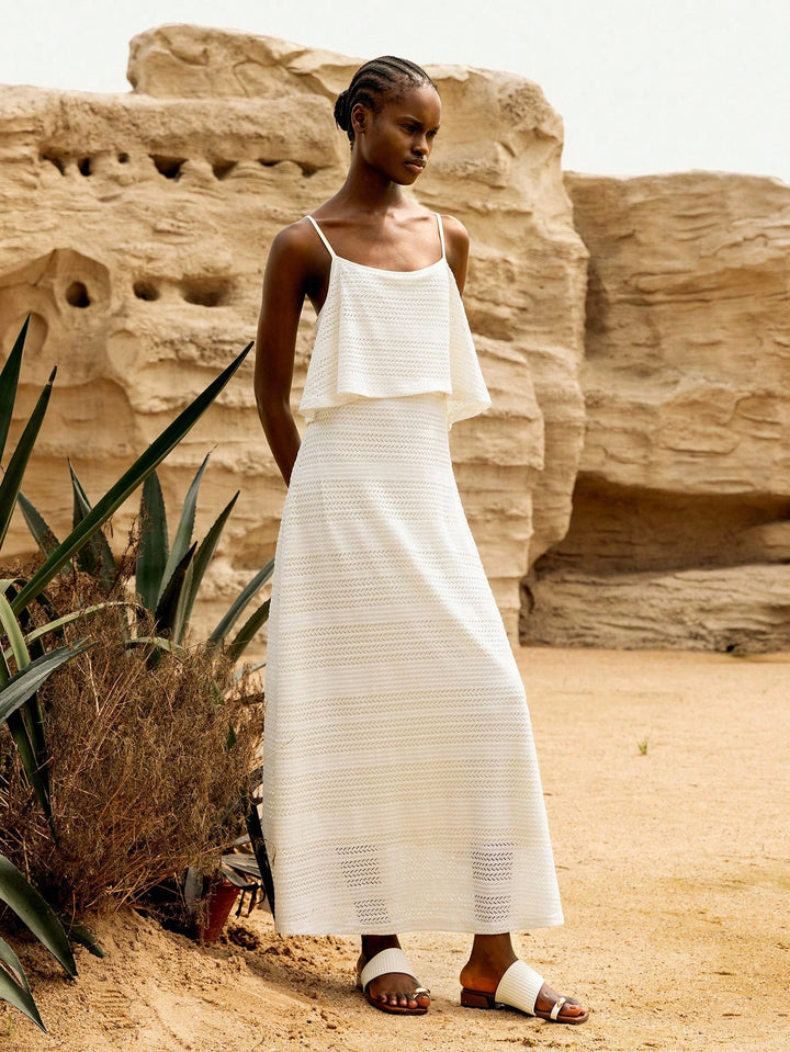 Rochie maxi SHEIN, portocaliu