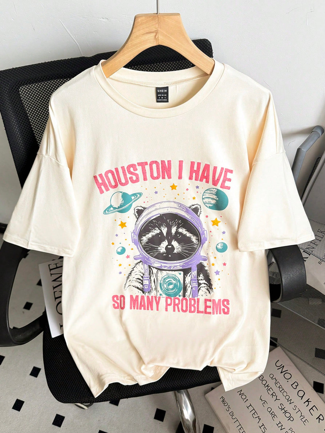 Tricou SHEIN, portocaliu