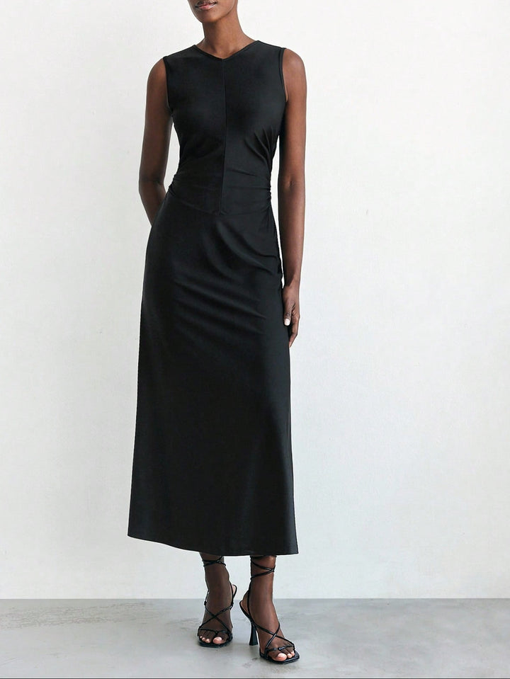SHEIN maxi ruha, fekete