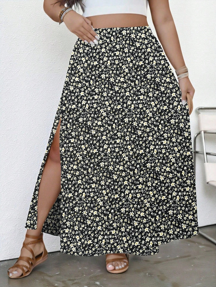 SHEIN maxi szoknya, fekete