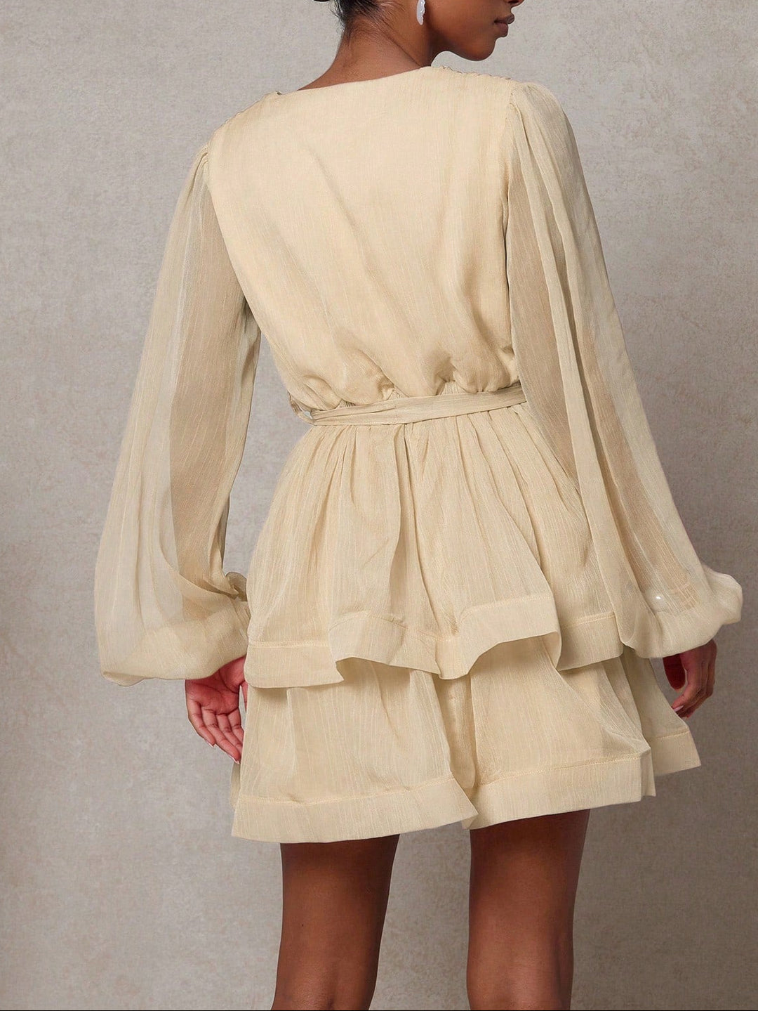 Rochie mini  SHEIN, crem
