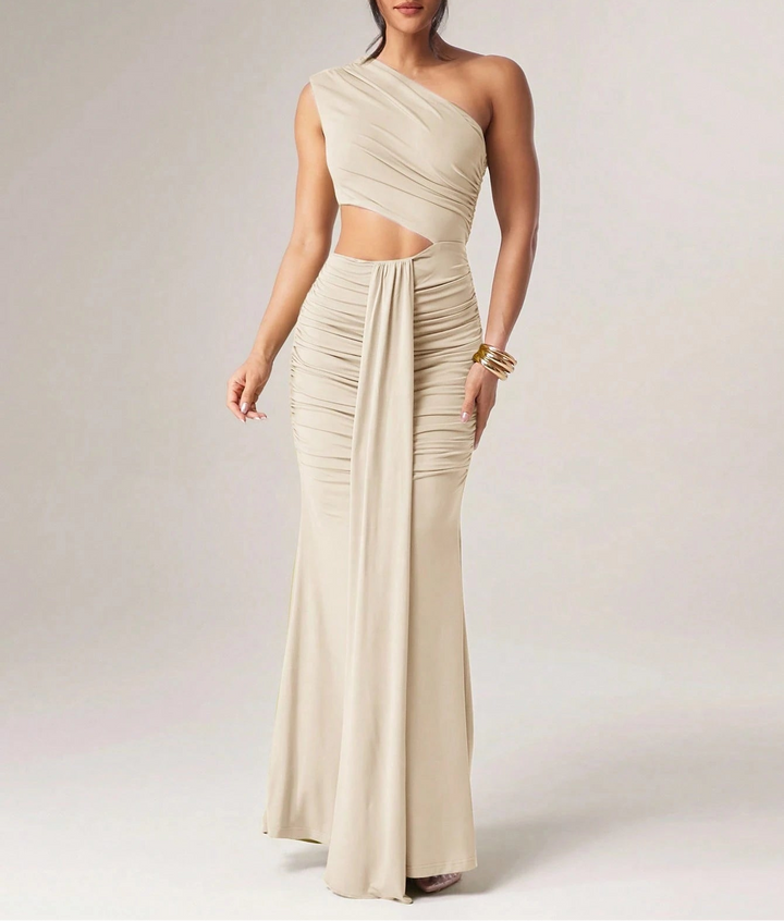 Shein maxi ruha, bézs