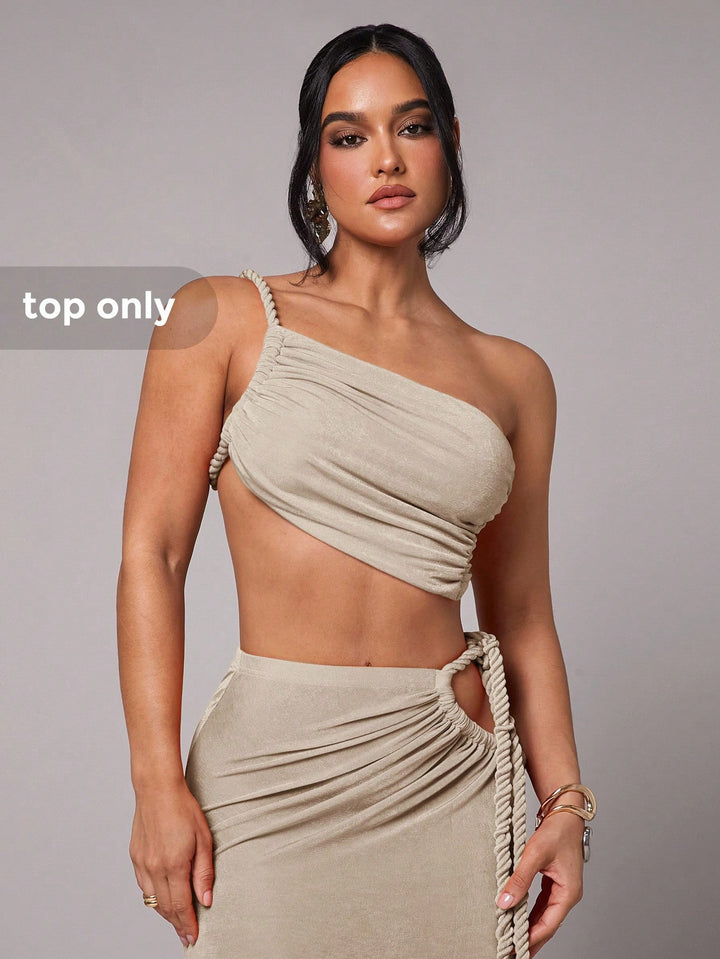 Top SHEIN, portocaliu