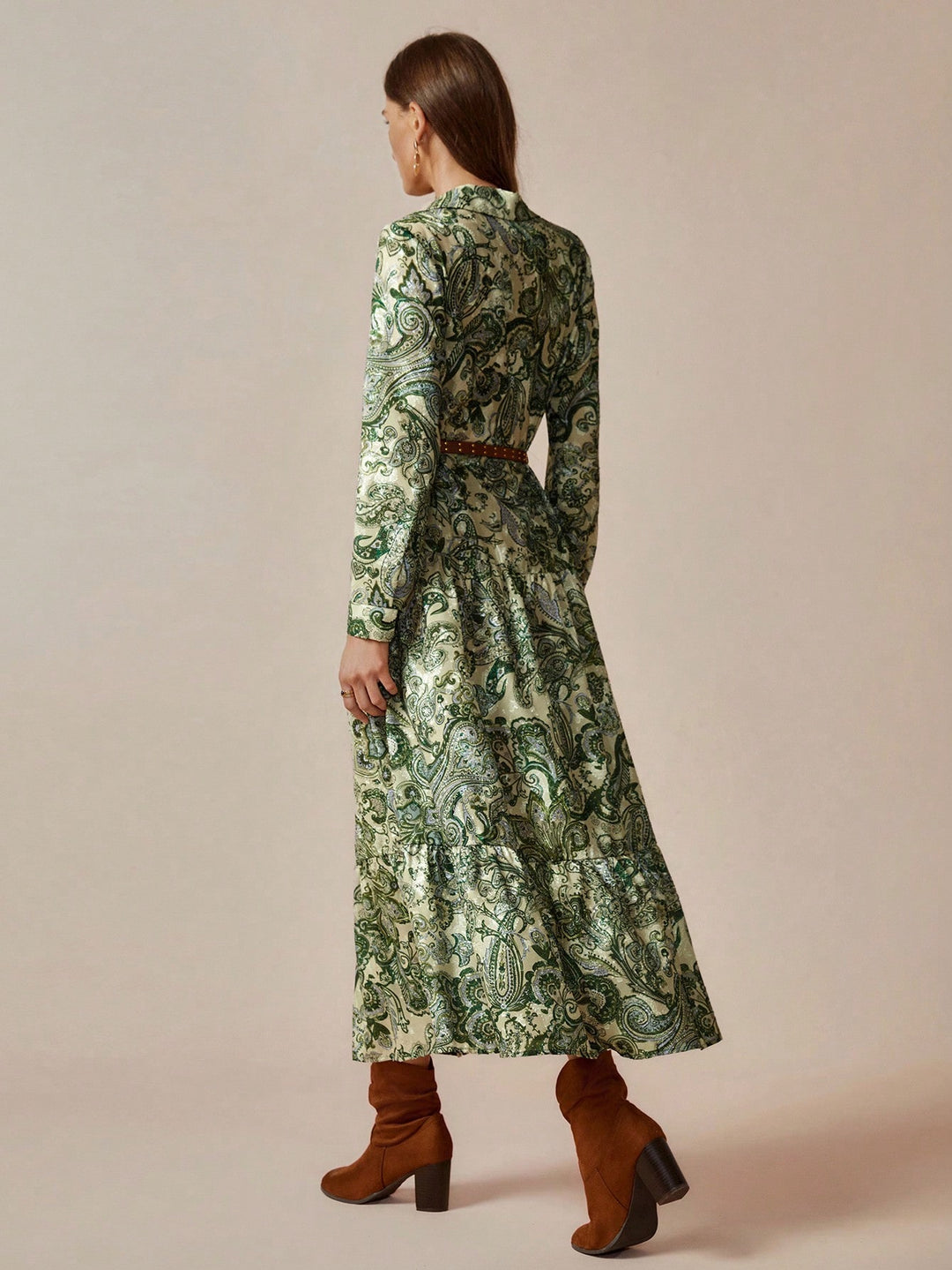 Rochie maxi SHEIN, mix culori