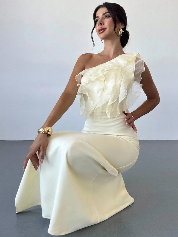 Rochie maxi SHEIN, galben