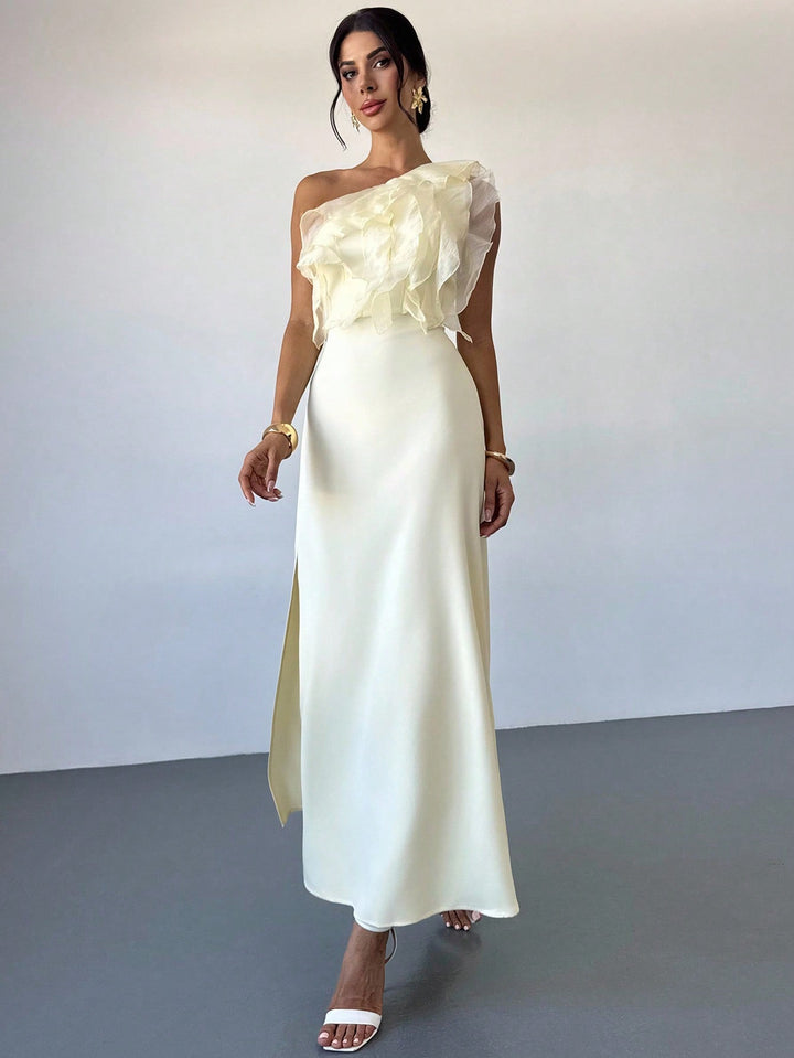 Rochie maxi SHEIN, galben