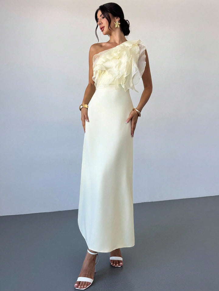 Rochie maxi SHEIN, galben