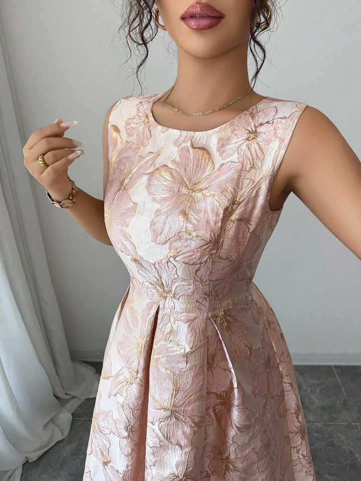 Rochie midi SHEIN, roz