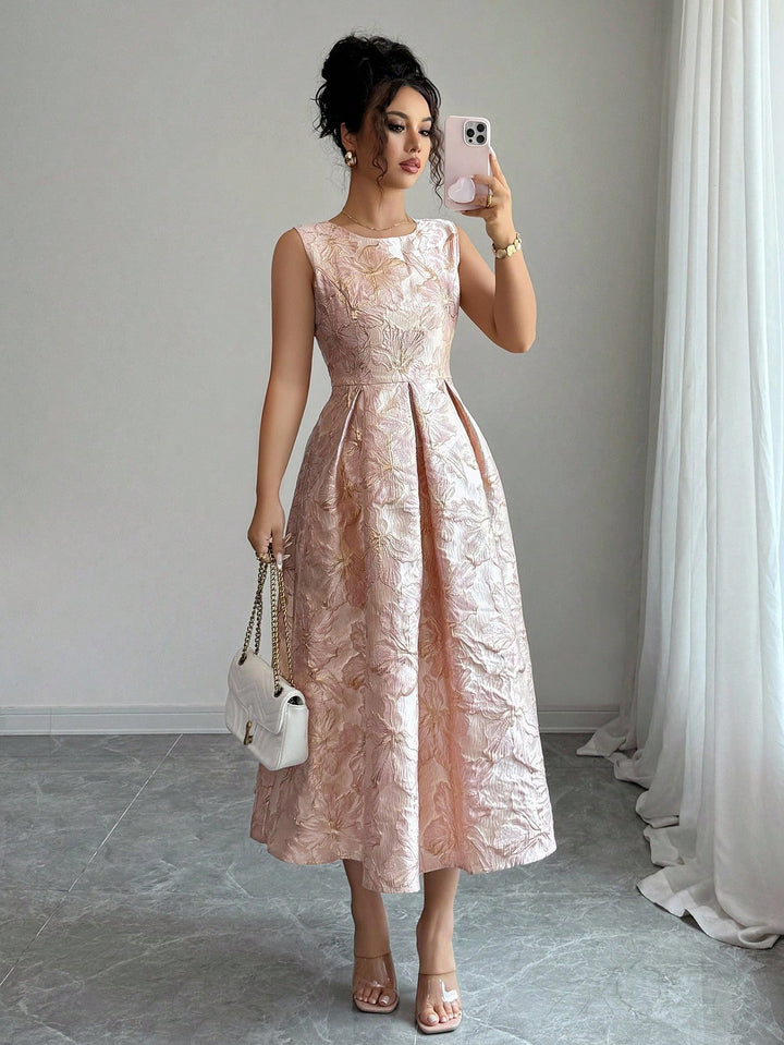 Rochie midi SHEIN, roz
