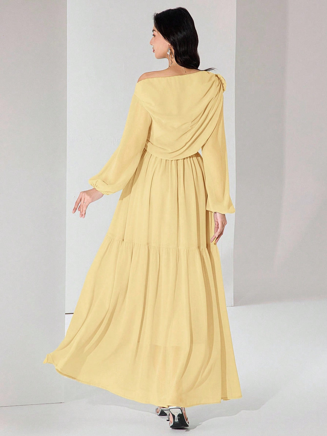 Rochie maxi SHEIN, galben