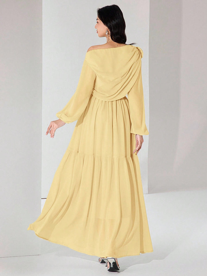 Rochie maxi SHEIN, galben