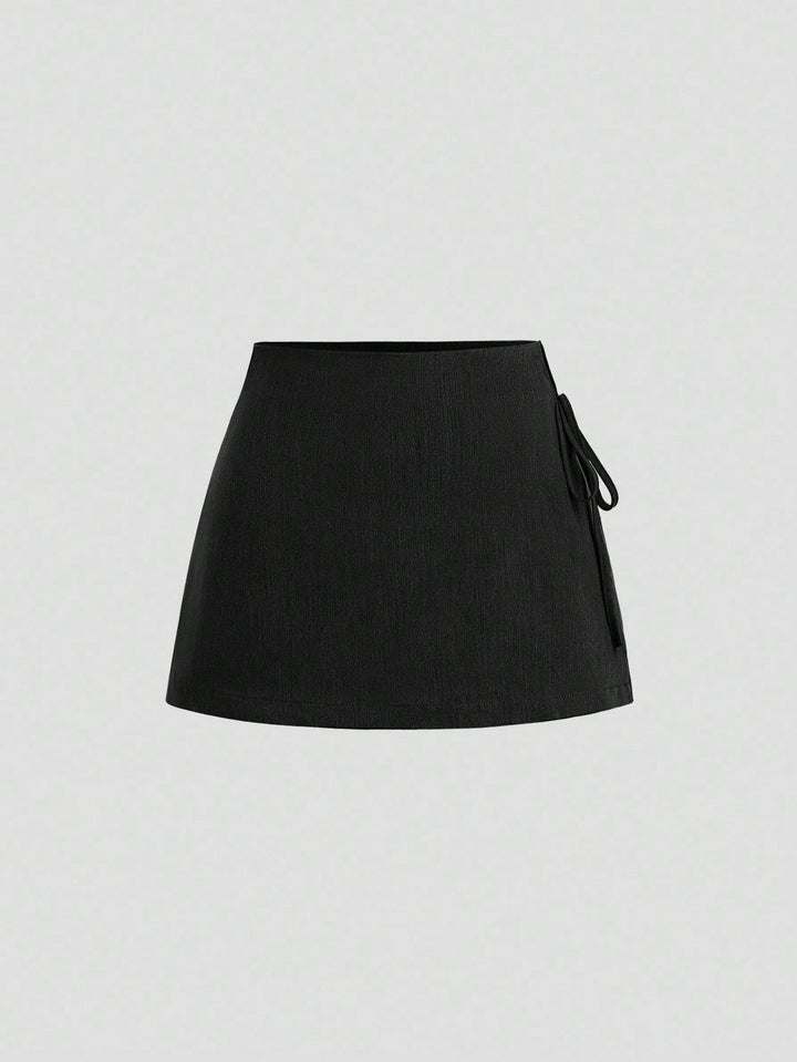 Pantaloni scurți SHEIN, negru