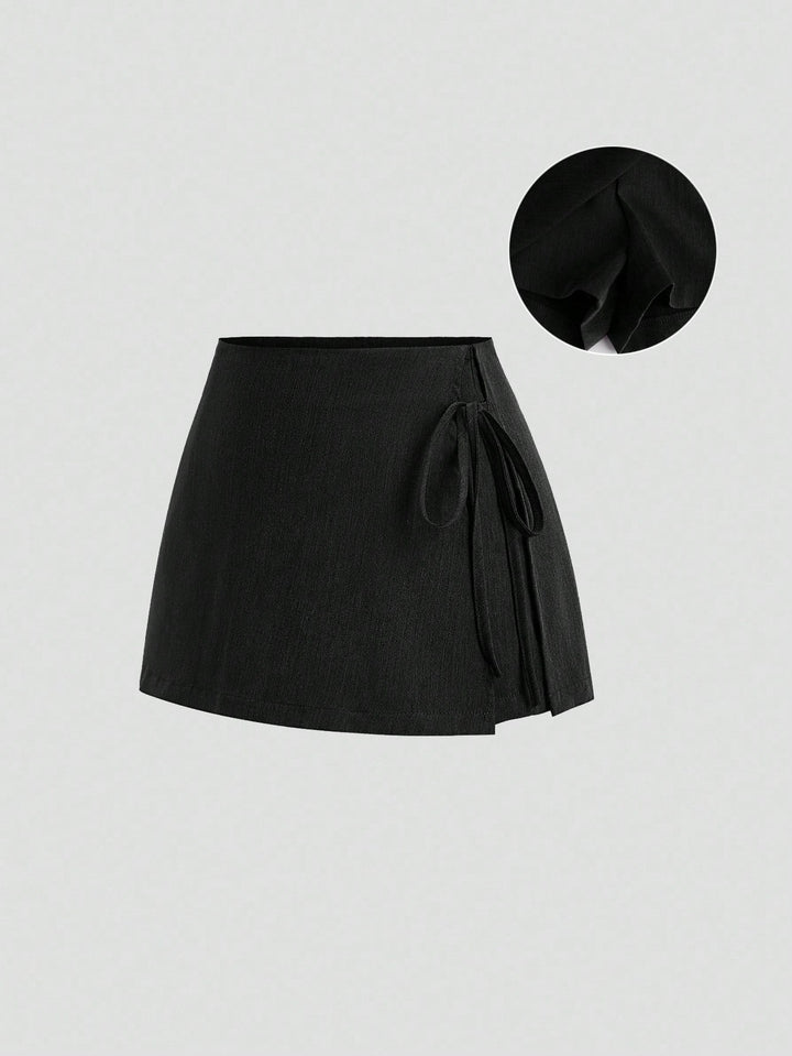 Pantaloni scurți SHEIN, negru
