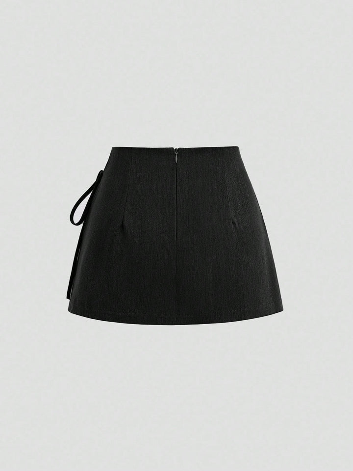 Pantaloni scurți SHEIN, negru