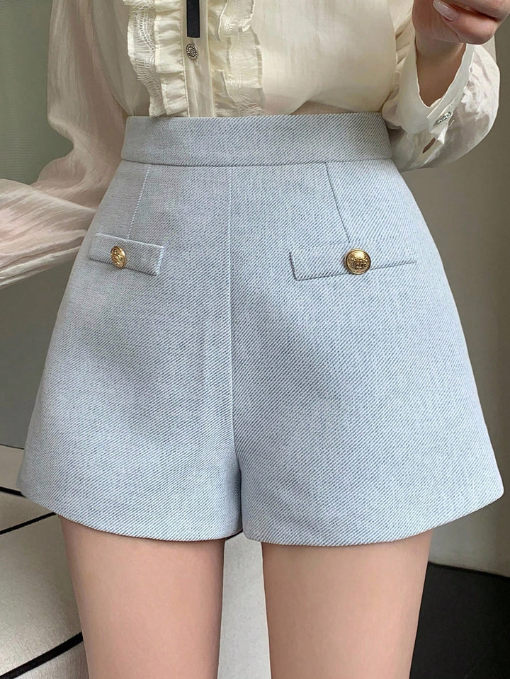 Pantaloni scurti Shein, albastru