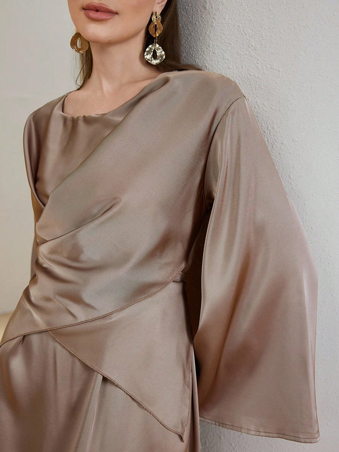Rochie maxi Shein, maro
