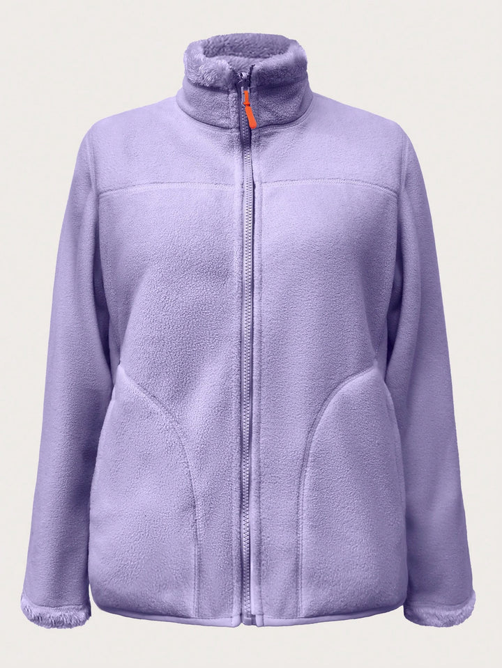 Dzseki reversibilă SHEIN, lila