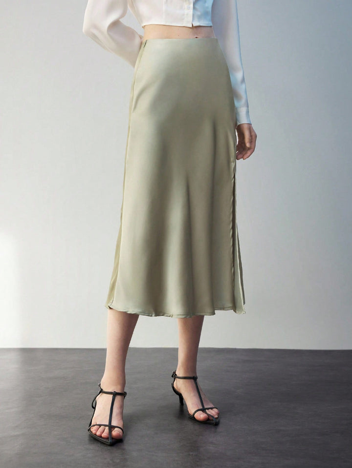 SHEIN szoknya, zöld