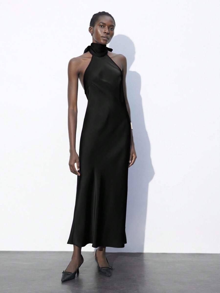 Rochie maxi SHEIN, negru