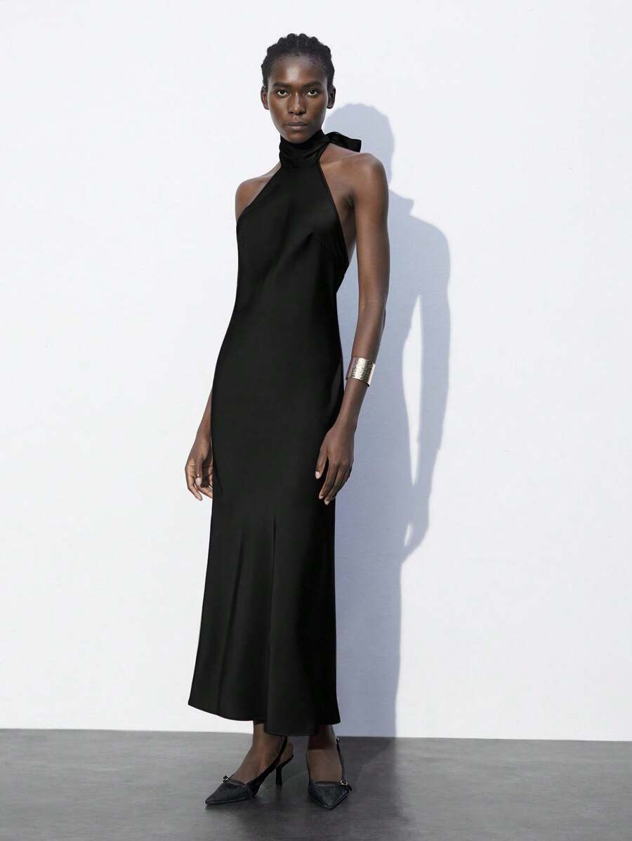 Rochie maxi SHEIN, negru