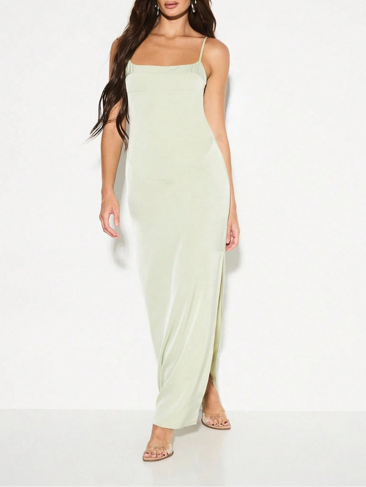 SHEIN maxi ruha, zöld
