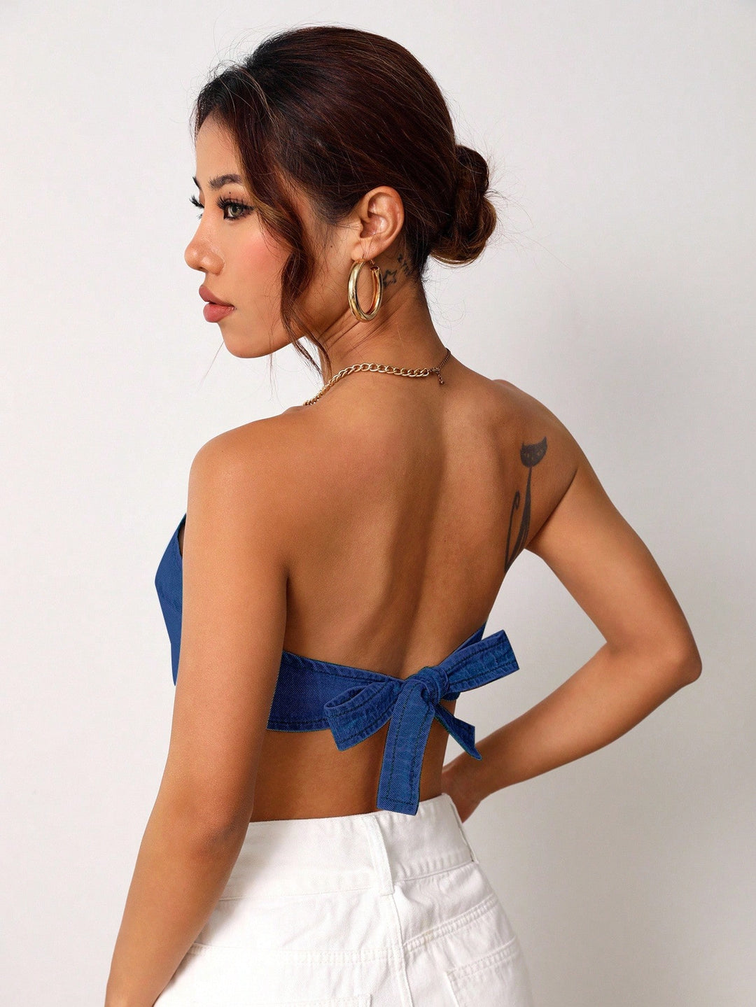 Top SHEIN, albastru