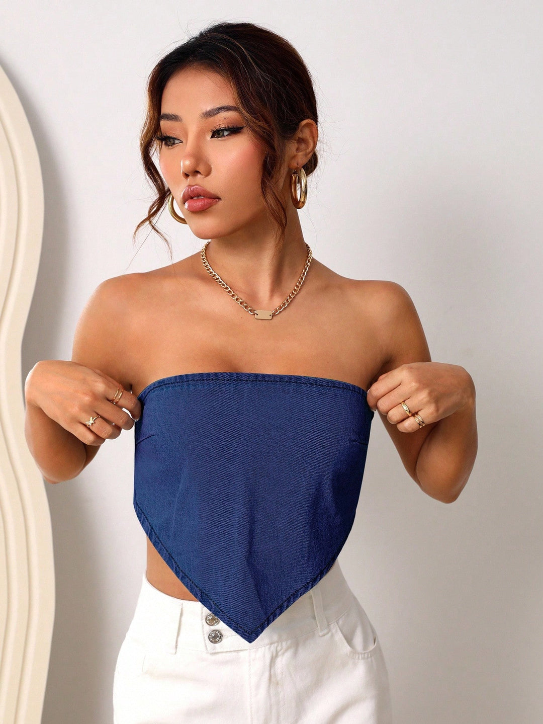 Top SHEIN, albastru