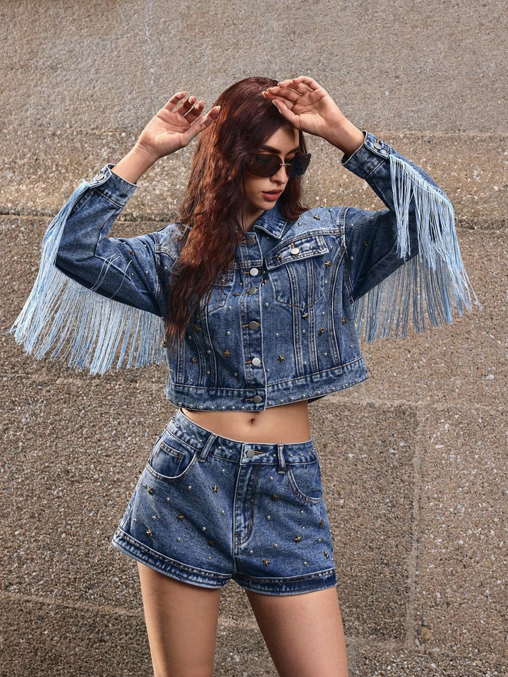 Top SHEIN, albastru