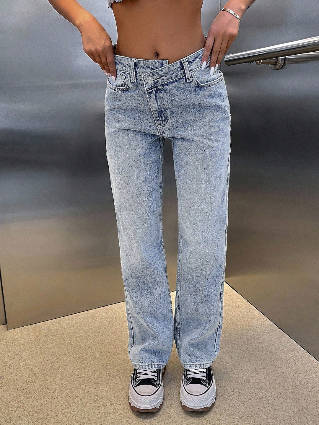 Jeans SHEIN, albastru