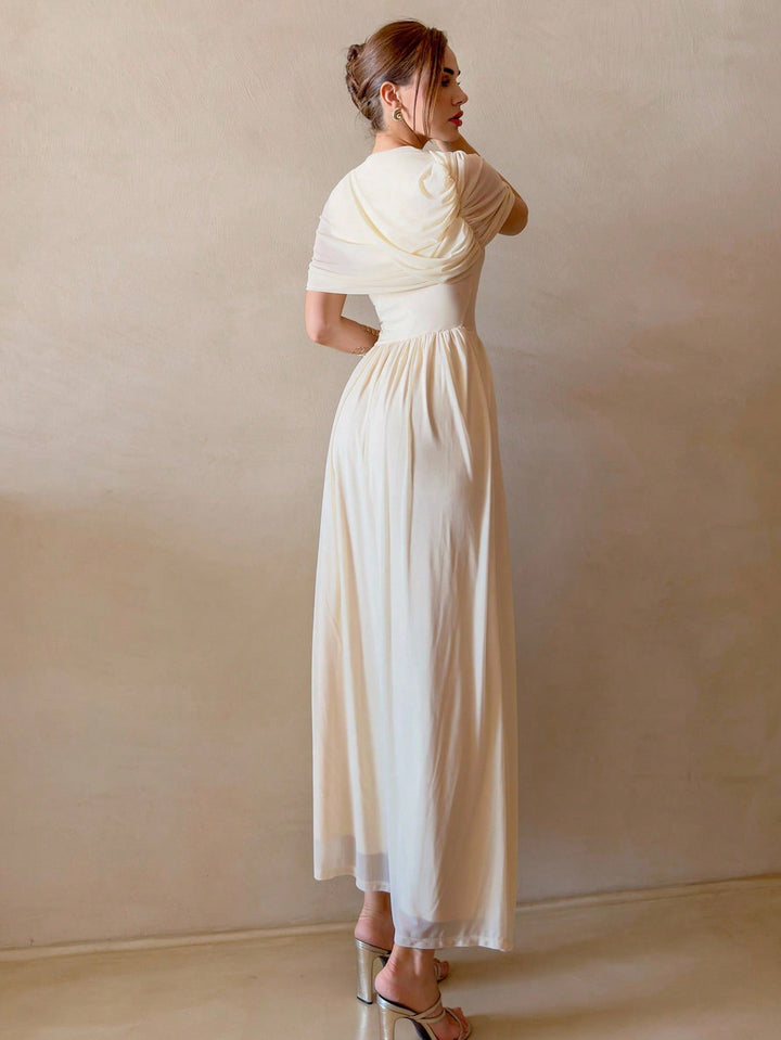 Rochie maxi SHEIN, portocaliu