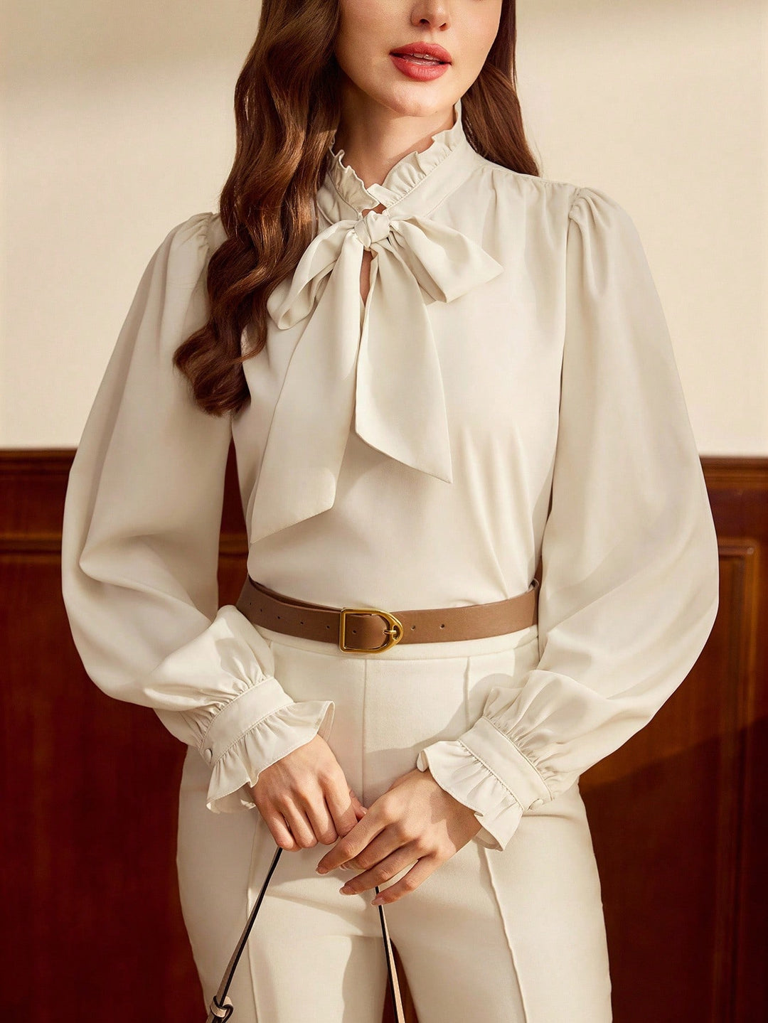 Top SHEIN, portocaliu