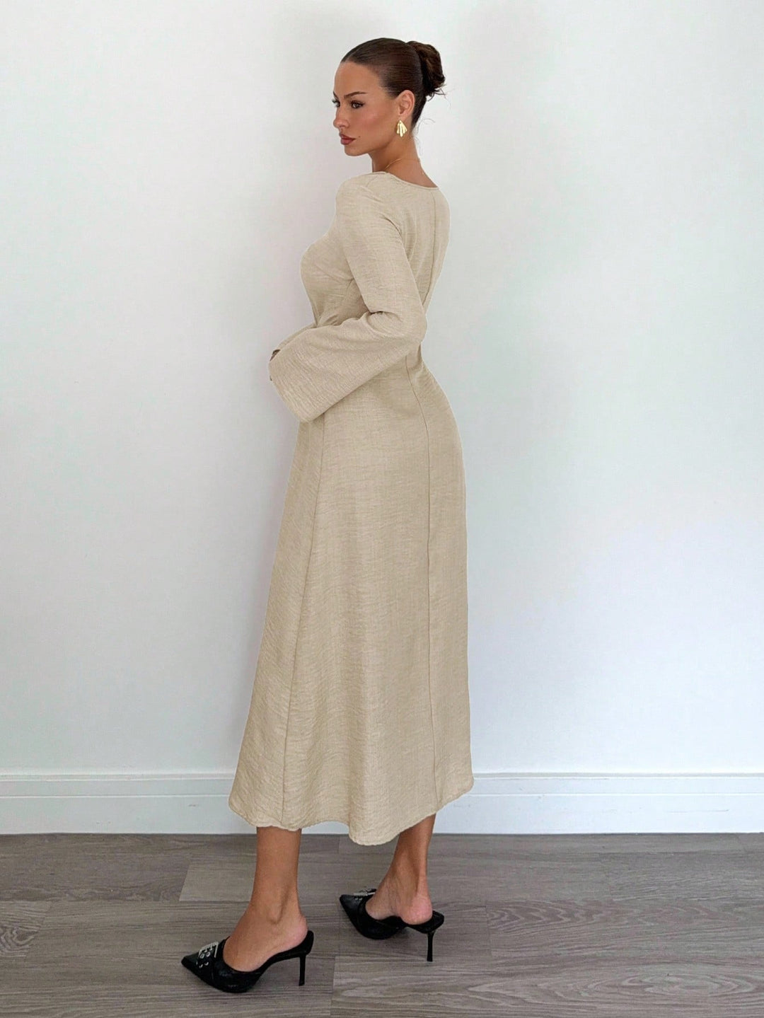 Rochie maxi SHEIN, portocaliu