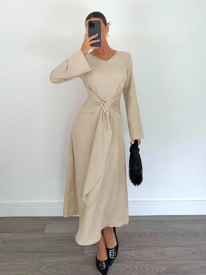 Rochie maxi SHEIN, portocaliu