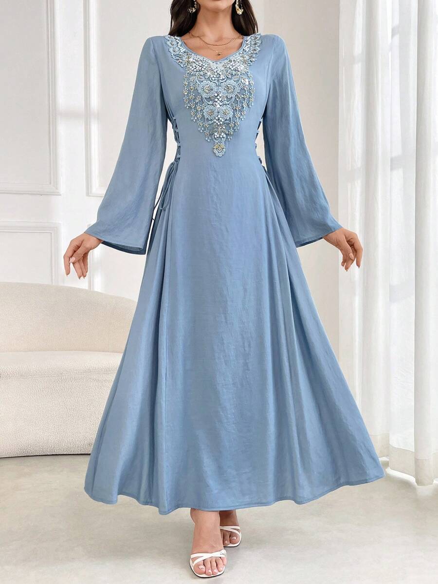 Rochie maxi SHEIN, albastru