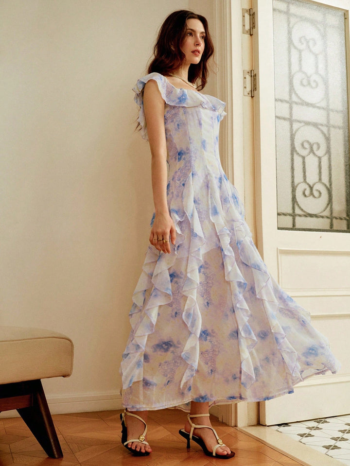 Rochie midi SHEIN, vișiniu