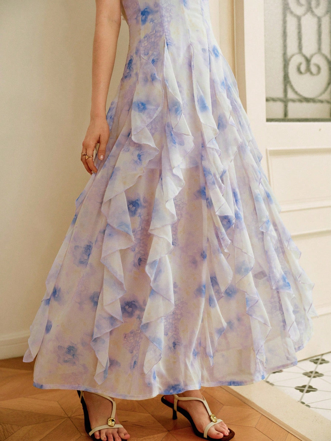 Rochie midi SHEIN, vișiniu
