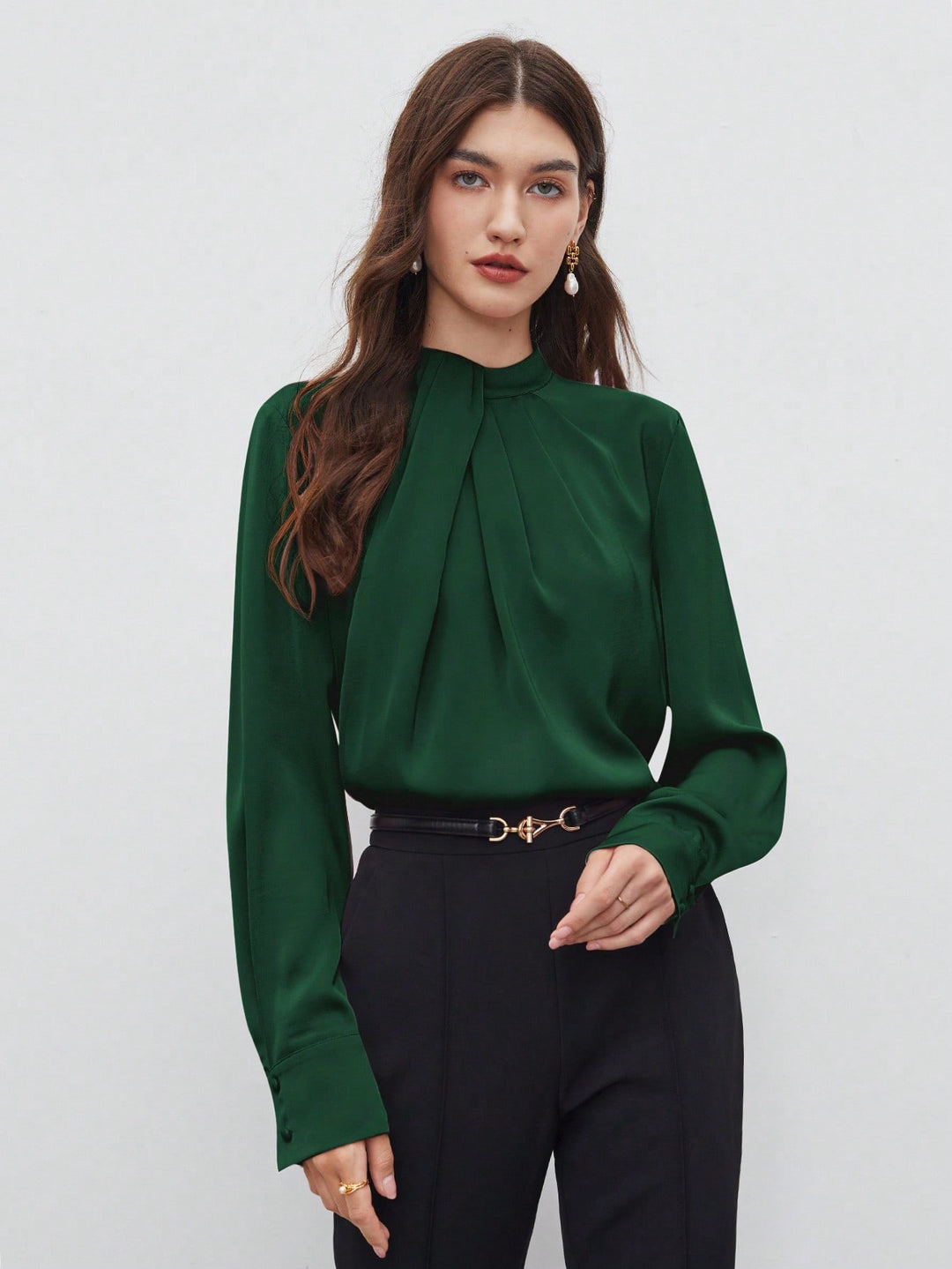 Bluza SHEIN, verde