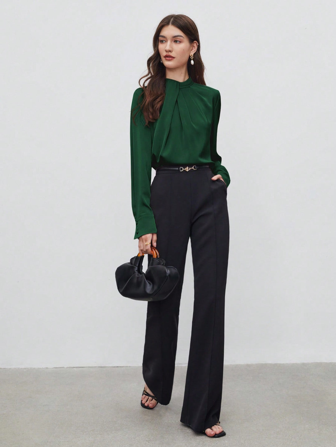 Bluza SHEIN, verde