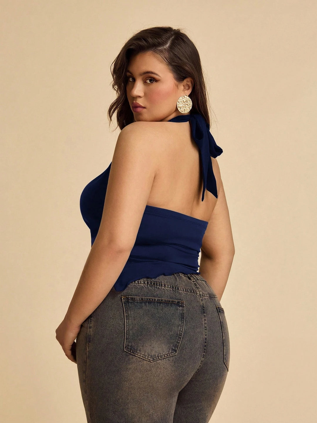 Top SHEIN, albastru