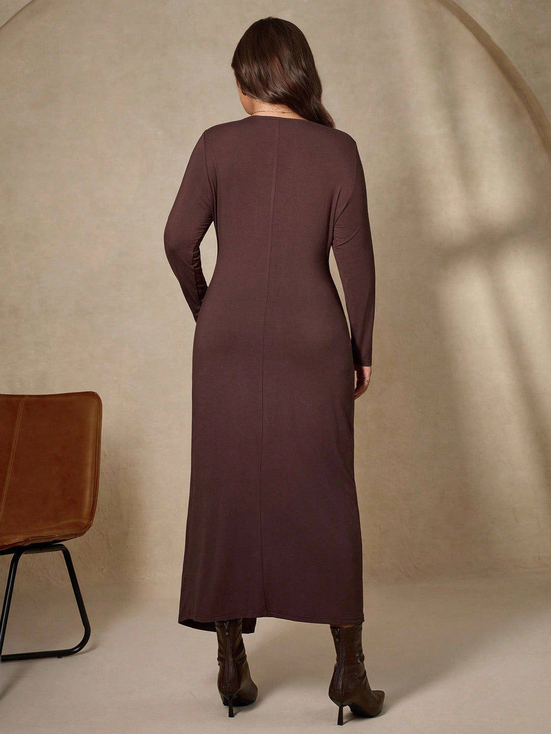 Rochie SHEIN, maro