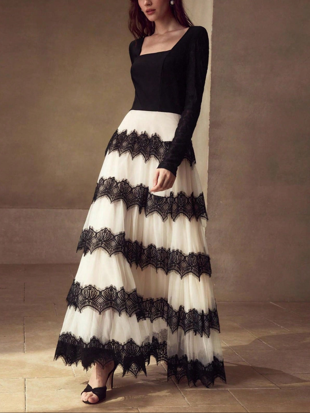 Rochie maxi SHEIN, mix culori