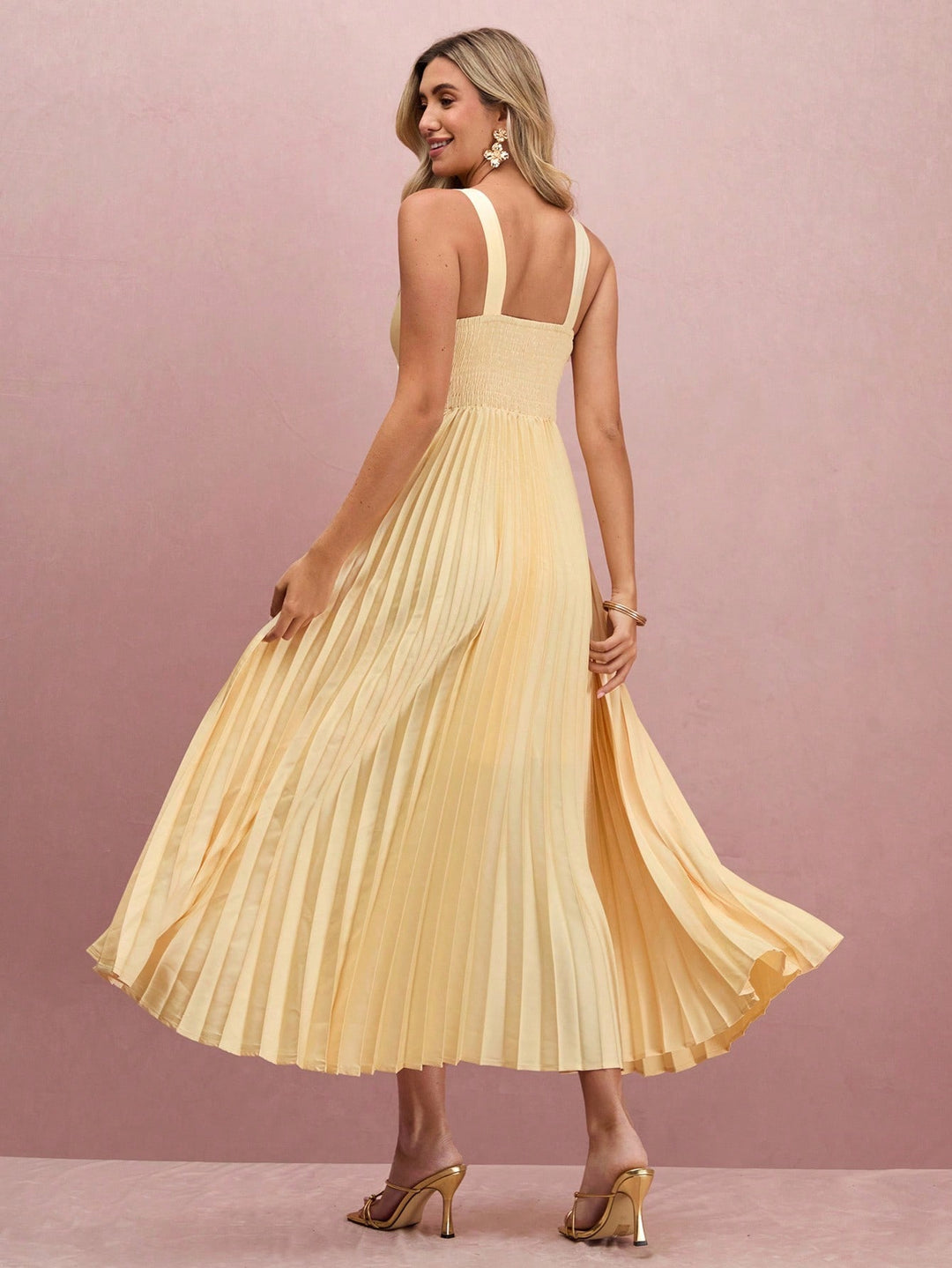 SHEIN maxi ruha, kék