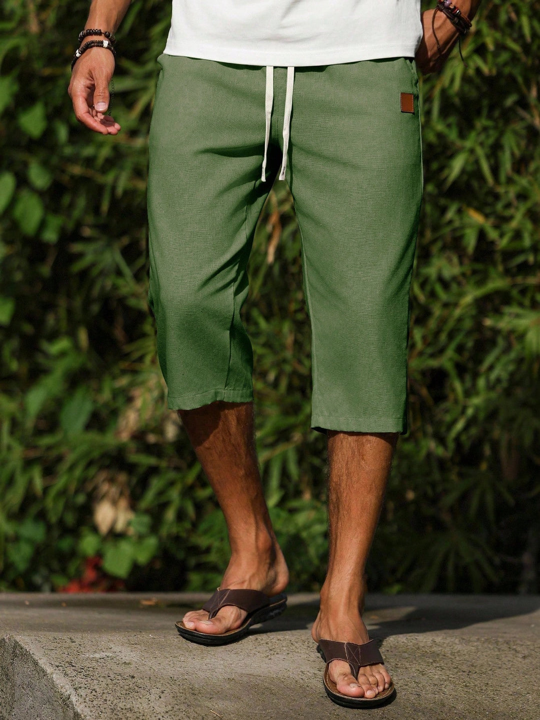 Pantalon SHEIN, verde